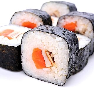 Сяке тамаго маки в PARTY PIZZA+ по цене 259 ₽