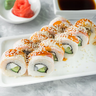 Ролл Бансай в Суши - маркет по цене 175 ₽