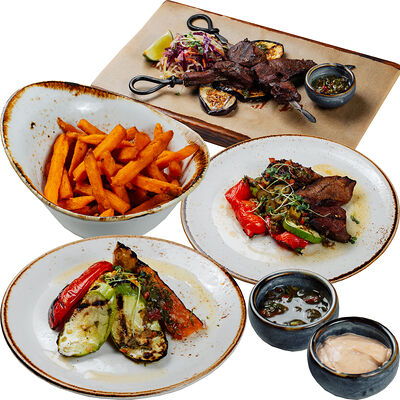 (д) сет Гурман в ИТЛЕ Стейк-кафе Halal по цене 1670