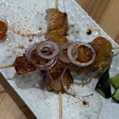 Шашлычок из куриного филев Общепит по цене 225 ₽