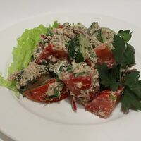 Салат овощной по-грузински в Лагидзе