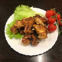 Шашлык из куриных крылышек в Rich