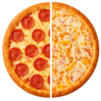 Фирменная и Пепперони 33см в NinjaFood по цене 1283 ₽