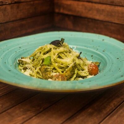 Паста Песто в Гриль-бар Бегемот и мышь по цене 675 ₽