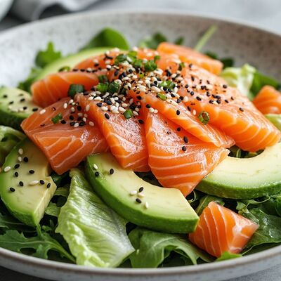 С сёмгой, авокадо и семенами Чиа в Gastrobar Лучшая еда с доставкой по городу по цене 750 ₽