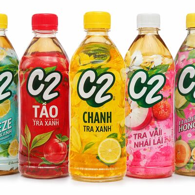 Вьетнамский чай в бутылке C2 Freeze в Food Hanoi по цене 195 ₽