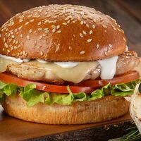 Бургер Чикен в Grizzly Bar