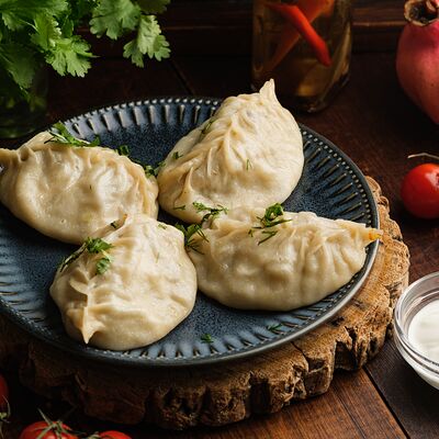 Манты из говядины в Дальневосточка по цене 500 ₽