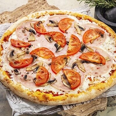 Ветчина и грибы 30 см в 7 небо по цене 650 ₽