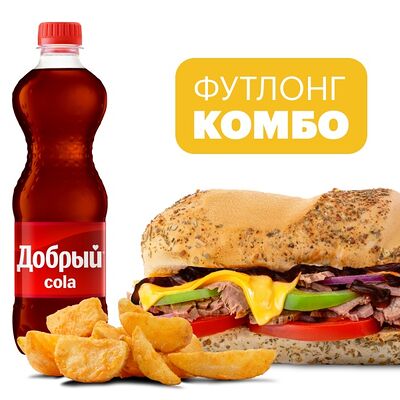 Комбо Териякистейк 30 см в Subway по цене 1300 ₽