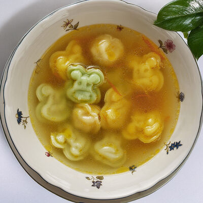 Суп с пельмешками в Юность у моря по цене 260 ₽