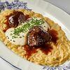 Паста орзо и телячьи щечки в Мясная карта по цене 1560
