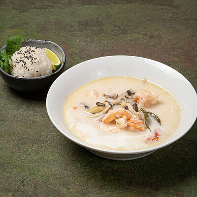 Том Кха с тигровыми креветками в Бай Тай по цене 850 ₽