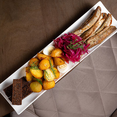 Шпроты из корюшки в Бибирево по цене 870 ₽