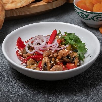 Теплый салат терияки в ПроЕДУ по цене 540 ₽