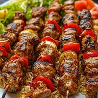 Мясной пир в Пери Шашлыки