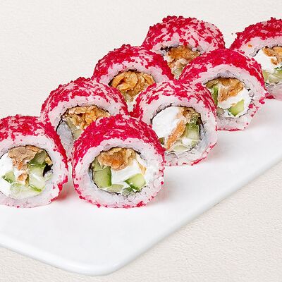 Ролл Сливочный лосось терияки в Суши Wok по цене 489 ₽
