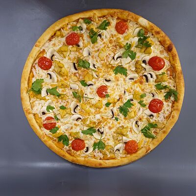 Пицца Том Ям 33 см в Podolskiy Samuray по цене 849 ₽