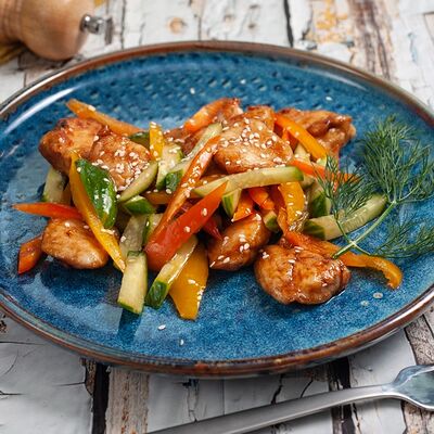 Курица терияки в Кроко конди по цене 330 ₽