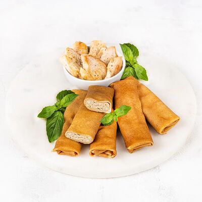 Блинчики с курицей в У Палыча. С пылу, с жару! по цене 606 ₽