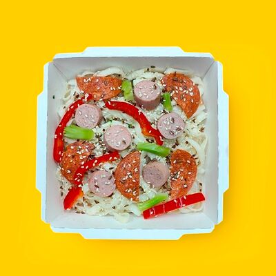 Вок С колбасками в WOK&GO по цене 459 ₽