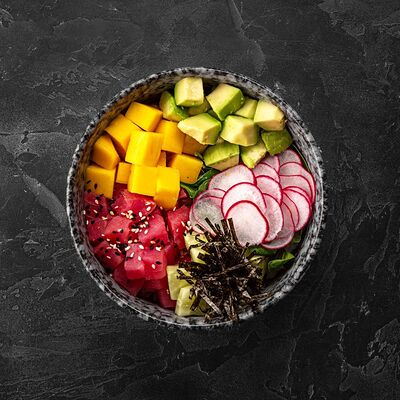 Поке с тунцом и манго в Хочука по цене 950 ₽