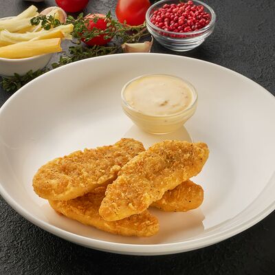 Стрипсы куриные в Хмель и солод по цене 375 ₽