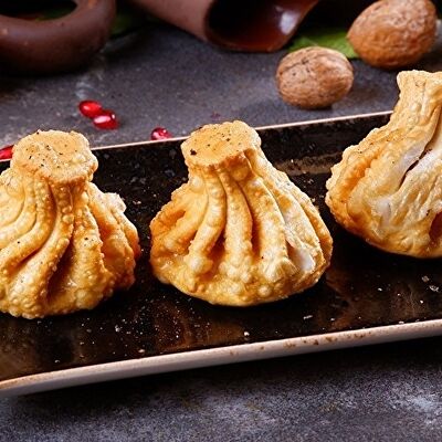 Хинкали с бараниной Жареные 3шт в Сулугуни по цене 431 ₽