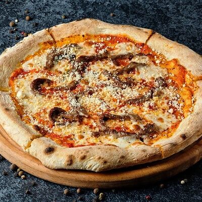 Пицца с мраморной говядиной в Mesto Burger по цене 489