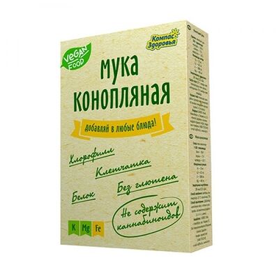 Мука конопляная Компас здоровья в Будет польза по цене 145 ₽