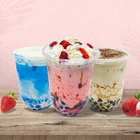 Логотип Pickmebubble tea бабл ти