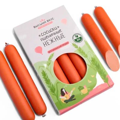 Сосиски Нежные Высший вкус в Вегетарианское кафе Ананда по цене 509 ₽