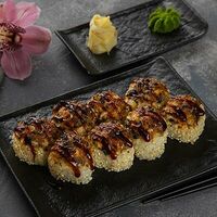 Ролл запечённый с угрём в Суши Well