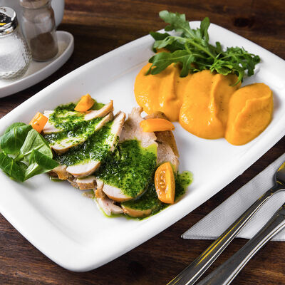 Индейка собственного копчения в Кафе RSC по цене 290 ₽