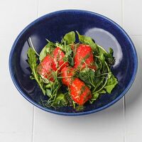 Рулетики из маринованного перца и творожного сыра в Костер