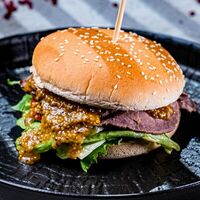 Бургер с ростбифом в Edateca Едатека