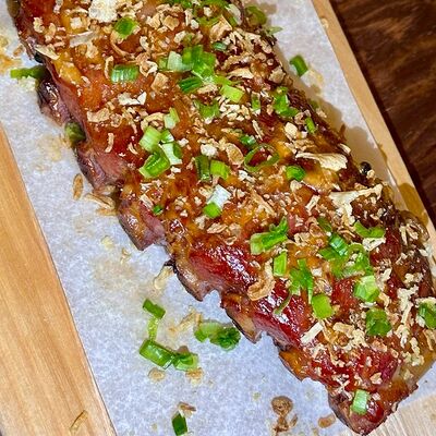 Свиные ребра в DЫМ STAFF BAR по цене 950 ₽