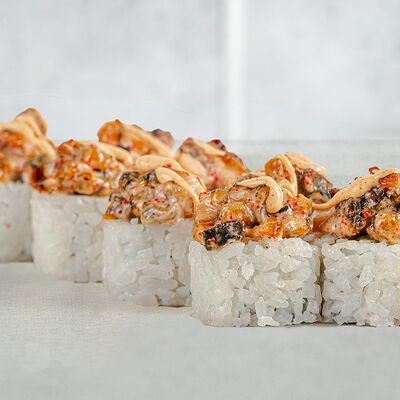 Ролл Спайси унаги в Сеть пиццерий Сицилия по цене 455