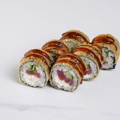 Малый жареный ролл с тунцомв Ёбисан по цене 839 ₽