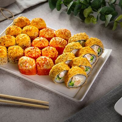 Набор роллов Караоке в Суши-бар Макс Бокс по цене 1266 ₽