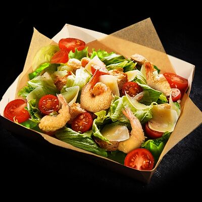 Цезарь с креветкой в Американ пицца по цене 649 ₽