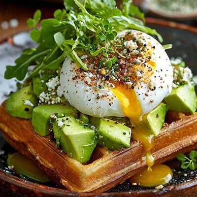 Бельгийская вафля с авокадо в Андриана по цене 760 ₽