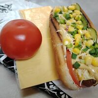 Хот-дог с кукурузой по-бруклински в Шаурмишка