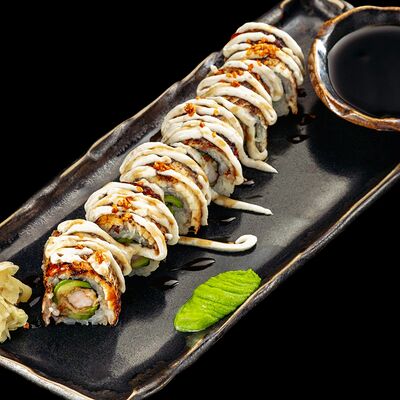 Угорь, трюфель и креветка в Zonda по цене 1200 ₽