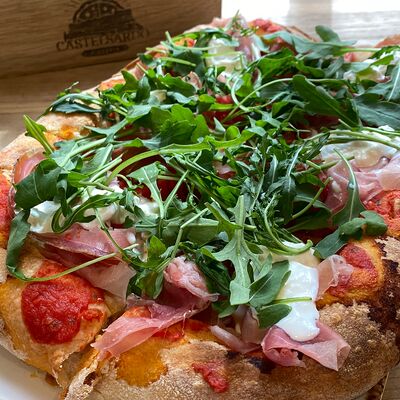 Пицца Чиабатта романа Прошутто парма в Кастельсардо по цене 1500 ₽