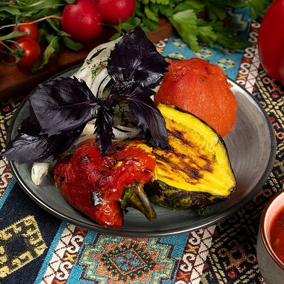 Овощи на мангале в Кафе Сим-Сим по цене 570 ₽