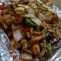 Китайская Свинина на чугуне в Мир