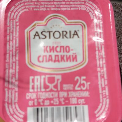 Кисло-сладкий соус Astoriaв Чебуррито по цене 78 ₽