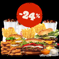 Комбо для друзей в Burger King