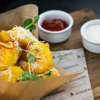 Креветки в пивном кляре в Боцман